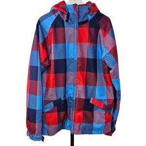 Westbeach Mens Snowboarding Jacket Size Small Plaid Skiing Winter Snow  West 49